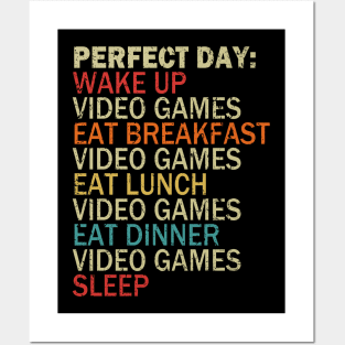 Perfect Day Video Games Posters and Art